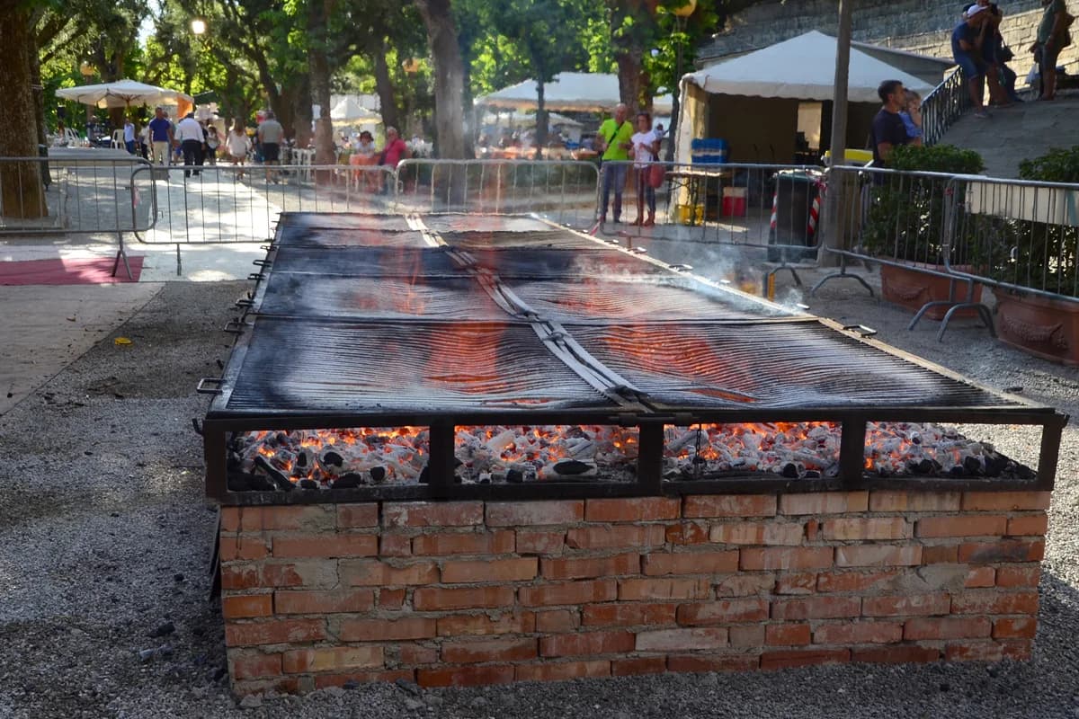 La griglia della sagra